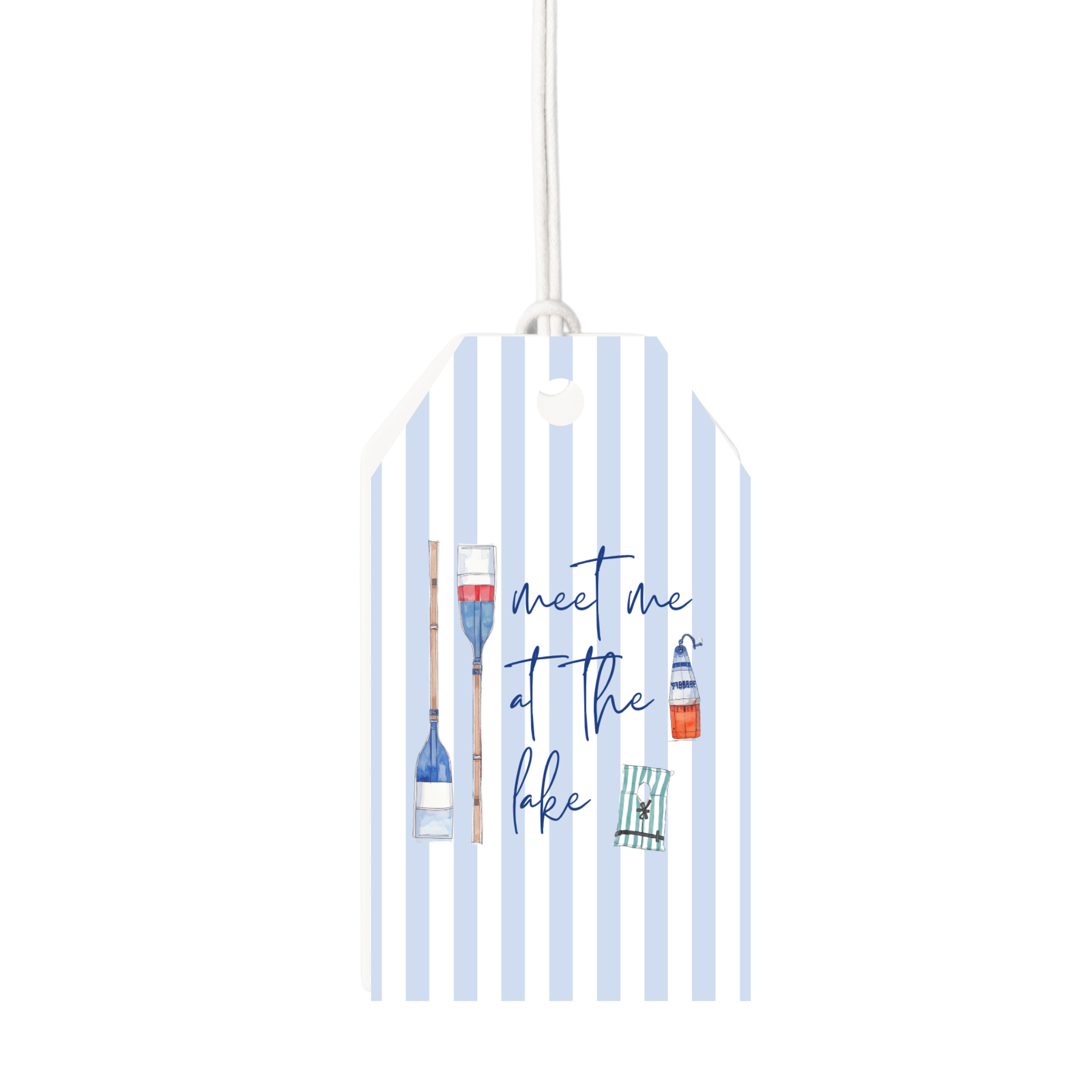 Meet Me at the Lake Gift Tag | Set of 10