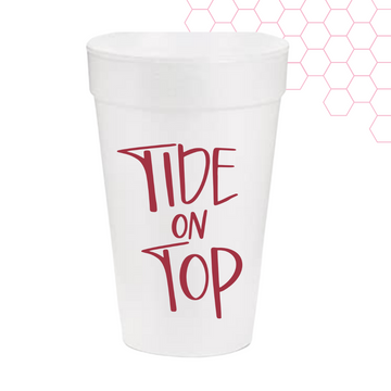 Tide on Top Foam Cups