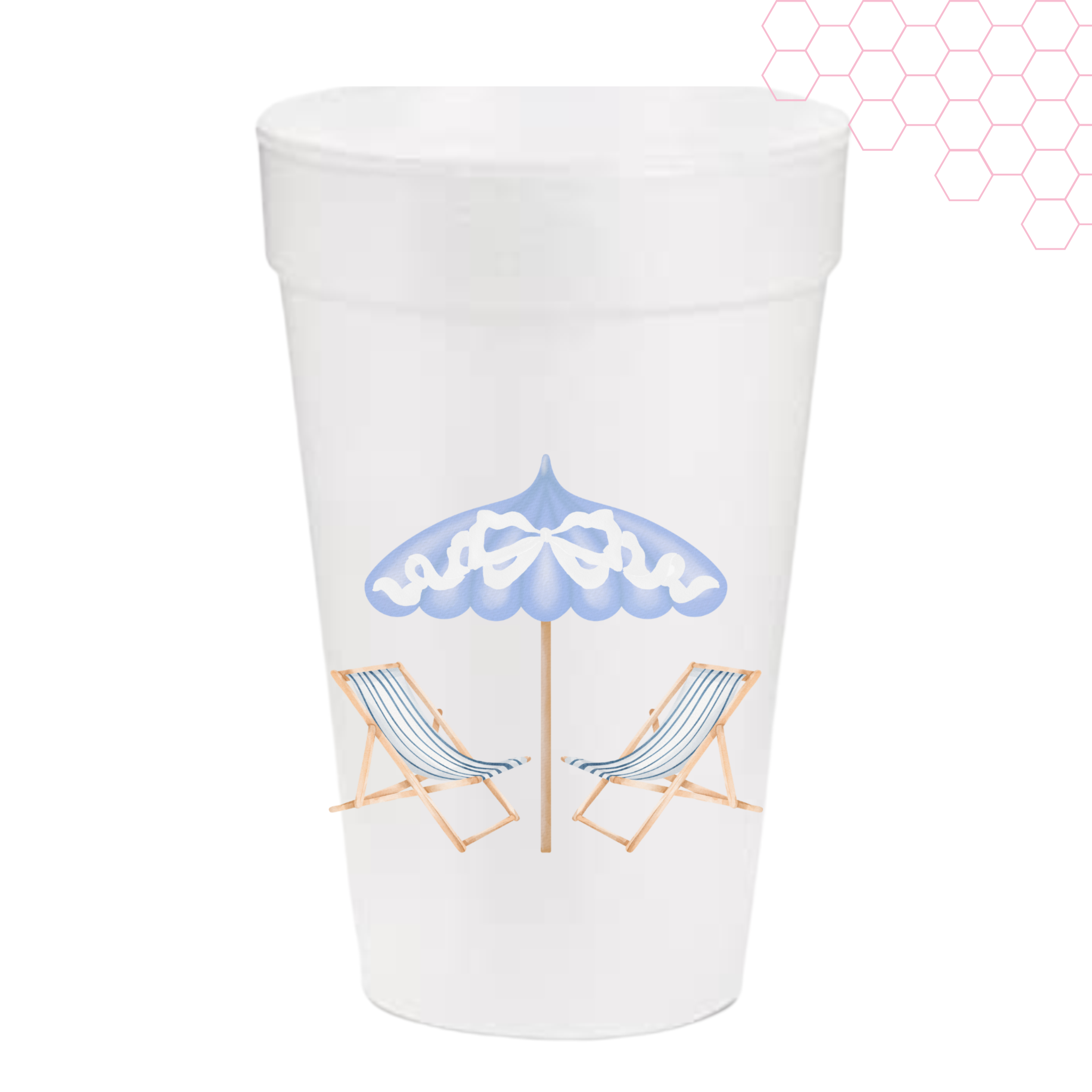 Grand Millennial Summer Styrofoam Cup | Set of 10