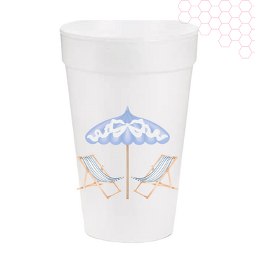 Grand Millennial Summer Styrofoam Cup | Set of 10