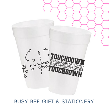 Touchdown Football Gameday Foam Cups