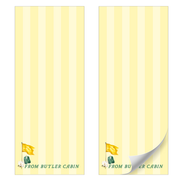 Meet me on the Second Nine - Golf Skinny Notepad | 50 Sheets