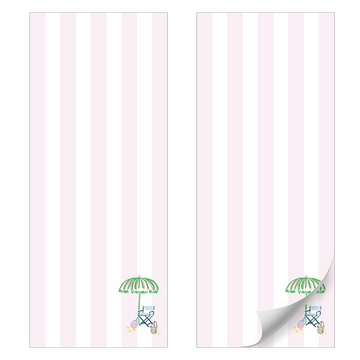 Tennis Meet me on the Court -  Skinny Notepad | 50 Sheets