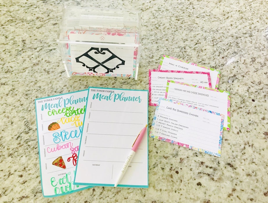 Personalized Weekly Meal Planner