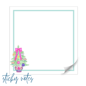 Merry and Bright Christmas Sticky Notes | 3x3 50 sheets