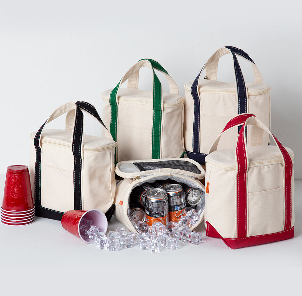 Small Canvas Tote Lunch Cooler