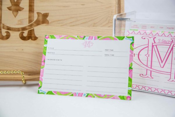 Personalized Recipe Cards & Box < Busy Bee Gift & Stationery