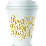 thankful paper cup